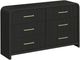 Elements International Ridgemont Black Dresser-0