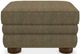 La-Z-Boy® Pembroke Moss Ottoman with Brass Nailhead Trim-0