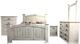 Vintage Furniture Econo Paint King Panel Bed-1