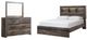 Signature Design by Ashley® Drystan 3-Piece Multi Queen Bookcase Bed Set-0