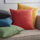 Surya Waffle Saffron 22"x22" Pillow Shell with Down Insert-2