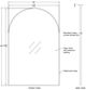 Renwil® Durness Satin Brass Plated Mirror-5