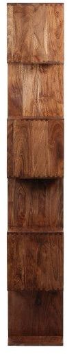 Porter International Designs Portola Walnut 6-Cube Bookcase-2