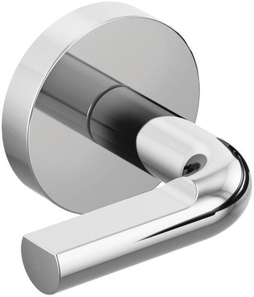 Brizo Litze® Polished Chrome 2-Handle Wall Mount Tub Filler Handle Kit - Notch Lever-0