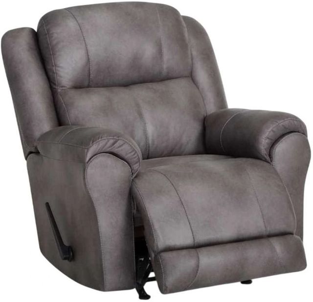 Franklin™ Croft Colt Smoke Manual Rocking Recliner-1
