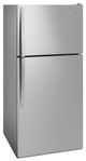 Whirlpool® 18.2 Cu. Ft. Monochromatic Stainless Steel Top Freezer Refrigerator-4