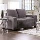 Furniture of America® Dagmar Gray Loveseat-0