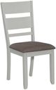 Liberty Furniture Brook Bay 6-Piece Carbon Gray/Textured White Trestle Dining Set-3