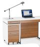 BDI Format® 6307 Mobile File Cabinet-Natural Walnut-2