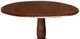 John Thomas Furniture® Dining Essentials Espresso Table Top with Espresso Traditional Pedestal Base-1