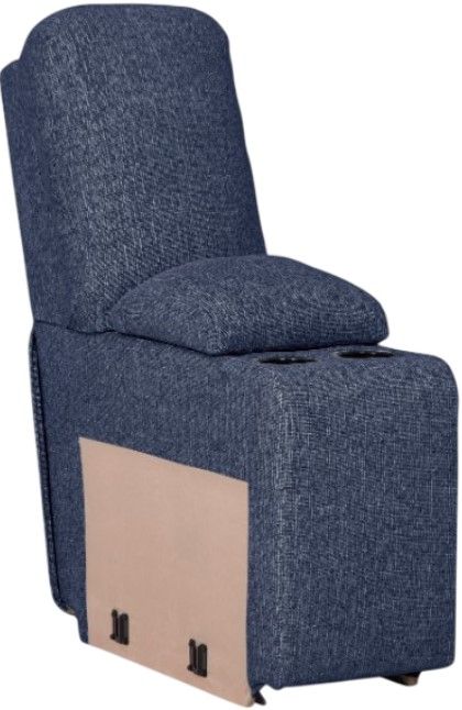 Signature Design by Ashley® Acklen Place 3-Piece Navy Left-Arm Facing Power Reclining Sectional Sofa and Chaise-3