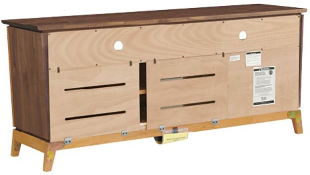 Whittier Wood® Furniture Addison Duet 64" Sound Bar Media Console-3