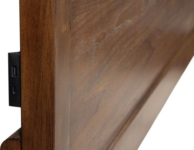 aspenhome® Jasper Modern Walnut California King Panel Bed-4