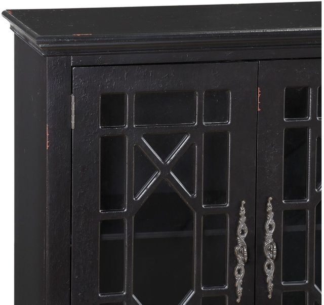 Mazin Furniture Eliza Antique Black Accent Chest-3