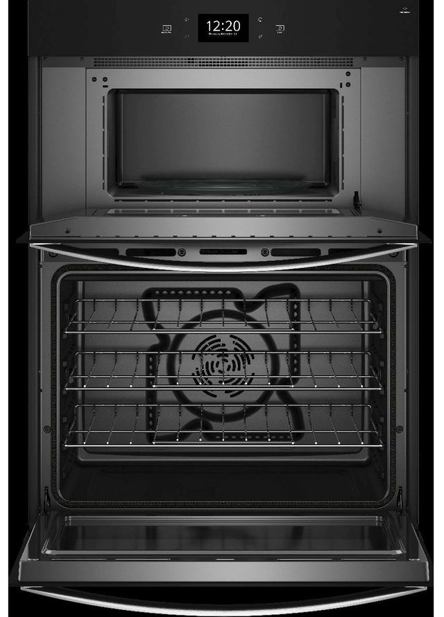FLOOR MODEL Whirlpool® 30" Stainless Steel Oven/Micro Combo Electric Wall Oven-1