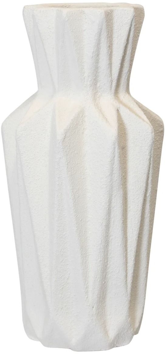 Harp & Finial® Acosta Matte Cream Medium Vase-0