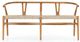 Magnolia Home by Joanna Gaines Lennox Brown/White Dining Bench-1