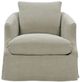 Rowe® Customizable Emmerson Slipcovered Swivel Chair-1