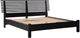 Signature Design by Ashley® Danziar Black King Slat Panel Bed with Low Footboard-0