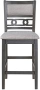 American Wholesale Furniture Gia 3-Piece Gray Counter Height Table Set-3