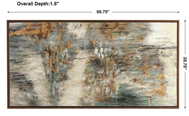 Uttermost® Behind The Falls Hand Painted Canvas-2