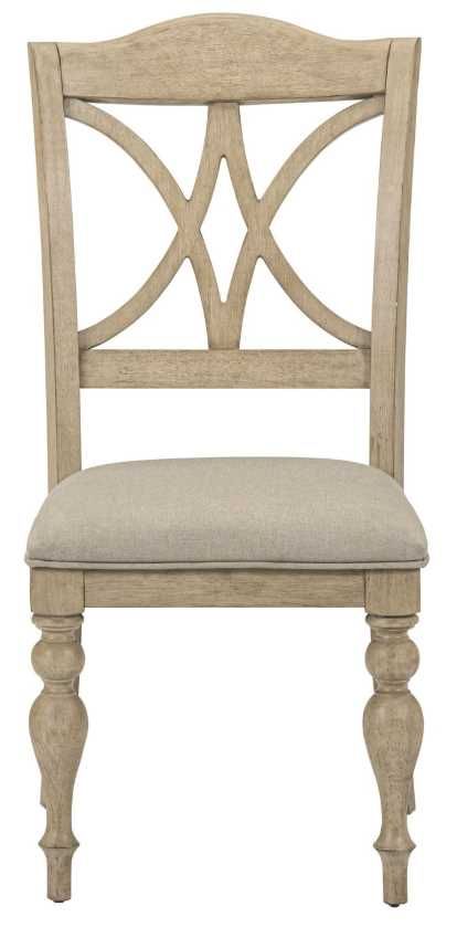 Liberty Furniture Summer House Gray/Sand Dune Splat Back Dining Side Chair-2