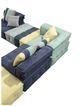 VIG Furniture Divani Casa Multicolored Sectional Sofa-3