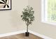 Monarch Specialties Inc. Green/Black 46" Artificial Potted Eucalyptus Tree-3