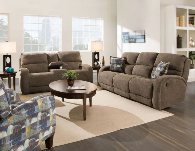 Southern Motion™ Customizable Fandango Power Reclining Sofa with Headrest and Pillows-1