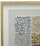 A & B Home Aurelia 2-Piece Gold/Silver Shadow Wall Decor Set-2