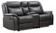 Mazin Furniture Paxton Grey Reclining Loveseat-0