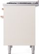 Ilve® Nostalgie II Series 40" Antique White Pro Style Dual Fuel Range-4