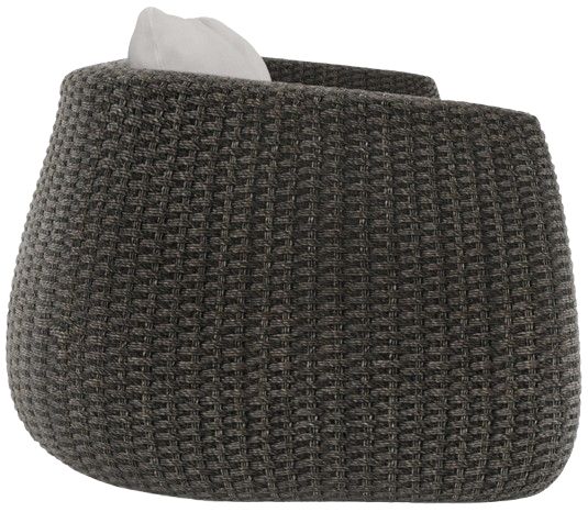 Bernhardt Sarene Bernhardt Exteriors Dark Thatch/White Fabric/Woven Outdoor Sofa-2