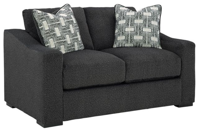 Benchcraft® Wryenlynn Onyx Loveseat-0