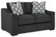Benchcraft® Wryenlynn Onyx Loveseat-0