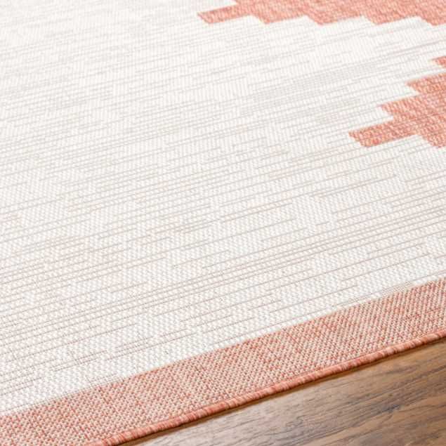 Surya Eagean Beige/Orange 4'x6' Area Rug-4