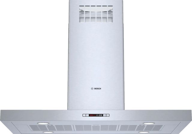 Bosch® 800 Series 42" Stainless Steel Box Canopy Island Hood