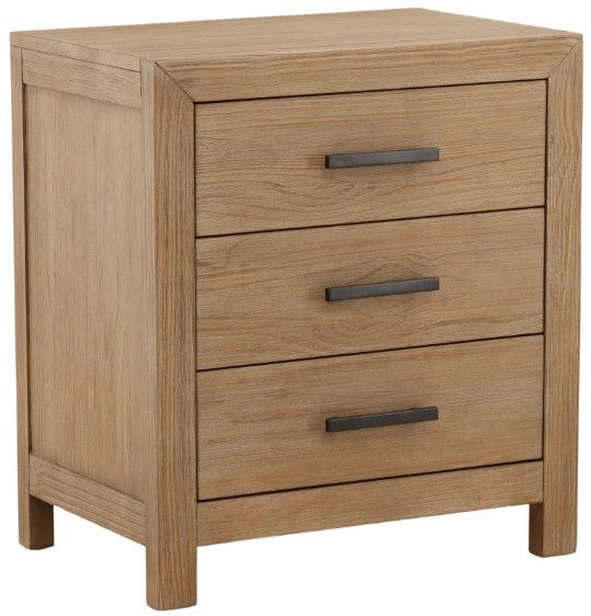 Dovetail Furniture Emmalyn Light Warm Wash Nightstand-0