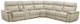 Homelegance® Maroni 6-Piece Off-White Modular Power Reclining Sectional-0