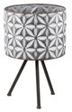 A & B Home 2-Piece Gray Planter on Stand Set-1