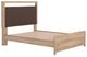 Signature Design by Ashley® Kinlanni Tan Queen Upholstered Platform Bed-3