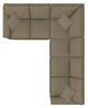La-Z-Boy® Collins Driftwood Sectional with Custom Layout Options-3