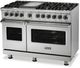 Viking® 5 Series 48" Stainless Steel Pro Style Dual Fuel Range-3