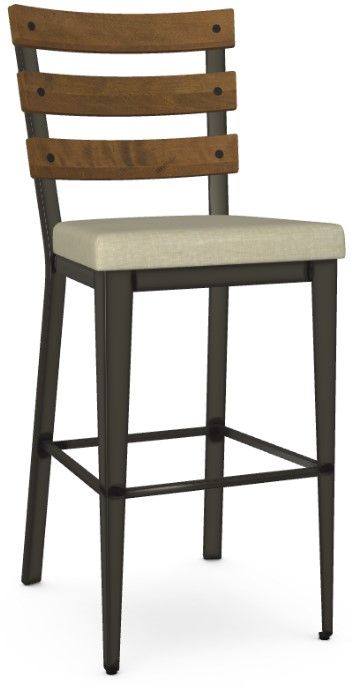 Amisco Customizable Dexter Upholstered Bar Stool-0