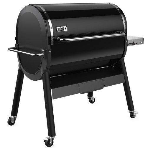 Weber® Smokefire® II EX 6 55” Black Freestanding Wood Pellet Grill-1