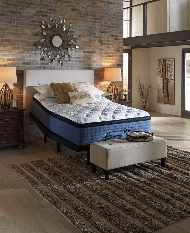 Sierra Sleep® by Ashley® Mt Dana 2-Piece Hybrid Euro Top and Better than a Boxspring Foundation Full Mattress Set-3