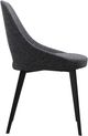 Moe's Home Collection Tizz Dark Grey Dining Side Chair-2