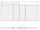 Amisco Customizable Zoom Thermo Fused Laminate Extendable Table with Metal Legs-4
