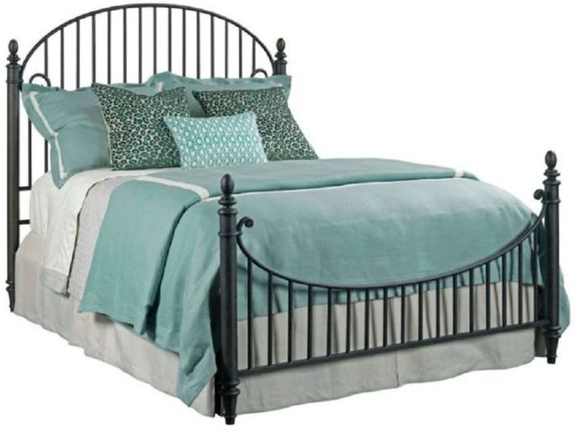 Kincaid® Weatherford Heather Catlins Black King Metal Rod Bed-0