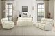 BarcaLounger® Gunner Kobi Almond Leather Power Recliner-2